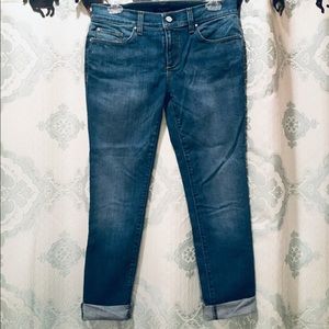 Ann Taylor Petite cuffed jeans